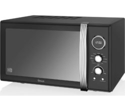 SWAN  SM22080BN Microwave with Grill - Black